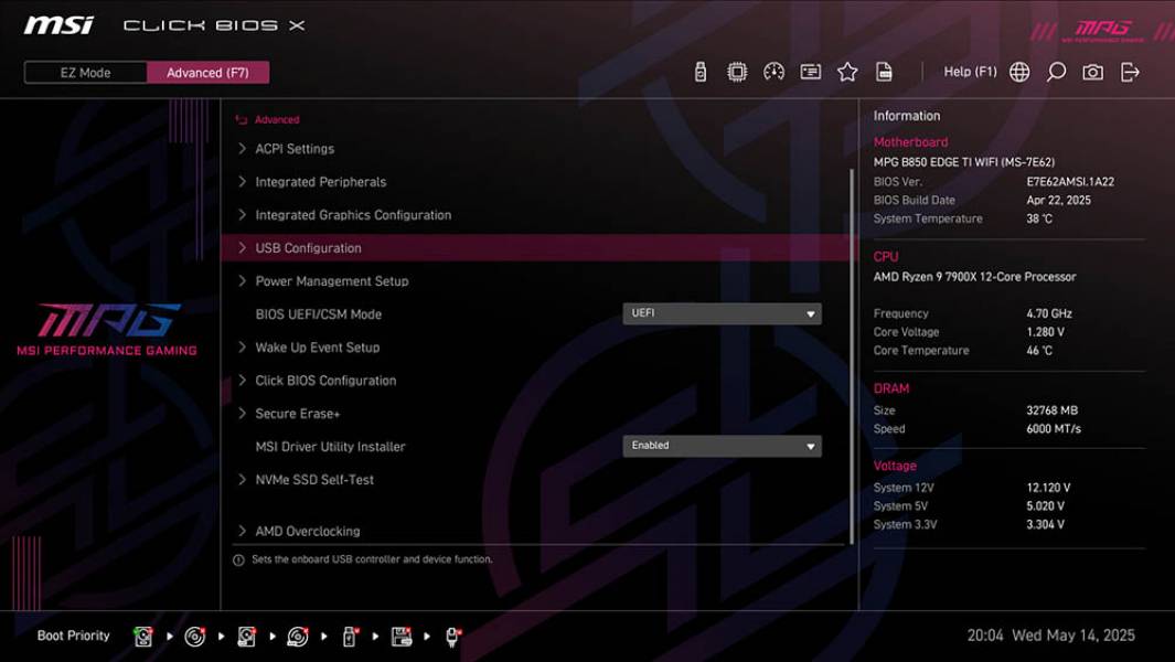 MSI MPG B850 EDGE TI WIFI-4